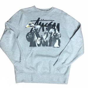 Stussy RARE Sweater 2013 Public Enemy Yo MTV Raps